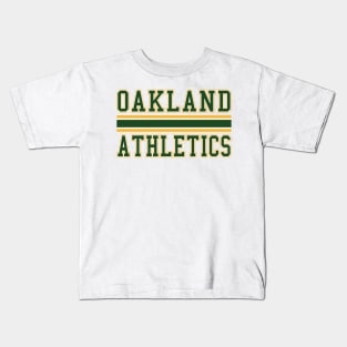 Oakland Athletics Baseball Kids T-Shirt